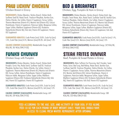 Weruva Classic Dog Food, Variety Pack, Baron's Batch, Wet Dog Food, 14oz Cans (Pack of 12), Multi - Image 5