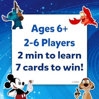 Skillmatics Guess in 10 Disney, Card Game for Girls, Boys, Kids, Teens, Adults, Who Love Cinderella, Mickey Mouse, Moana, Travel Toy, Gifts for Ages 6, 7, 8, 9 and Up - Image 6