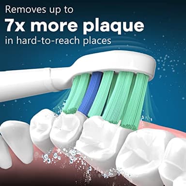 Toptheway Toothbrush Replacement Heads Compatible with Philips Sonicare ProtectiveClean DiamondClean C2 G2 W 4100 5100 5300 Plaque Control, 10 Pack - Image 3