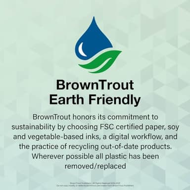 Yoga Dogs OFFICIAL | 2025 12 x 24 Inch Monthly Square Wall Calendar | Plastic-Free | BrownTrout | Animals Humor Pets - Image 8