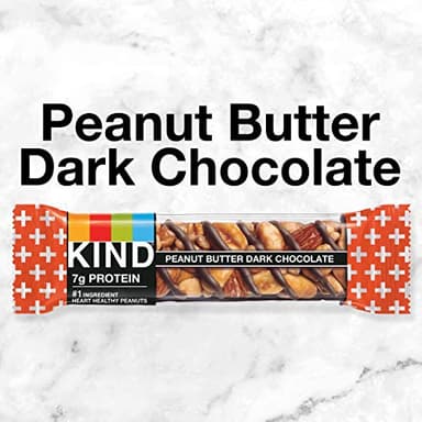 KIND Nut Bars, Favorites Variety Pack, Dark Chocolate Nuts and Sea Salt, Peanut Butter Dark Chocolate, Caramel Almond and Sea Salt, Gluten Free, Up to 7g Protein, 18 Count - Image 4