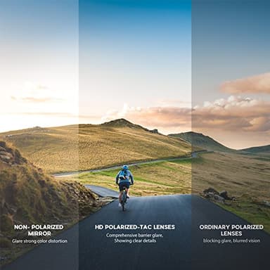 BEACOOL Polarized Sports Sunglasses for Men Women Youth Baseball Cycling Running Driving Fishing Golf Motorcycle TAC Glasses - Image 7