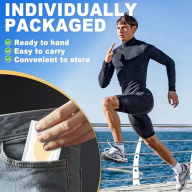 Arme Hydrocolloid Bandages, 50Pcs Gel Blister Bandages for Feet, Waterproof Blister Pads Blister Cushions for Prevention & Recovery, Blister Bandaids for Heel Foot Toe Protection(4 Shape Variety Pack) - Image 7