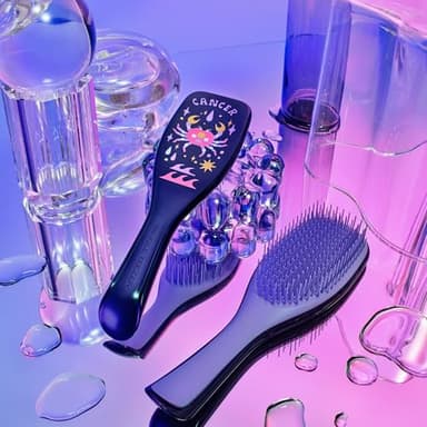 Tangle Teezer Zodiac Ultimate Detangler Hairbrush for Wet & Dry Hair, Eliminates Knots & Reduces Breakage for All Hair Types, Cancer - Image 7