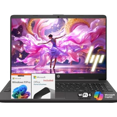 HP 15.6" FHD Business Laptop, Latest 13th Gen Intel Core i3 (Beats i7-1250U,Up to 4.5 GHz), Microsoft Office, 16GB RAM, 1TB SSD, Win 11 Pro, Wi-Fi 6, Ethernet Port, WOWPC Recovery USB - Image 1