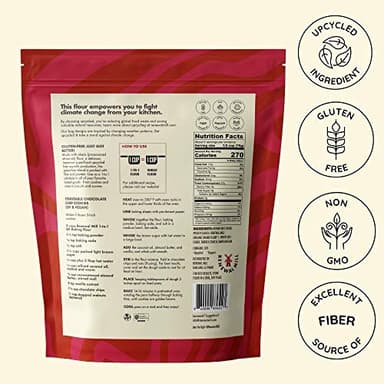 Renewal Mill 1-to-1 Gluten Free Baking Flour I Excellent Source of Fiber, Good Source of Protein I Great for Baking I Upcycled Ingredient - Image 2