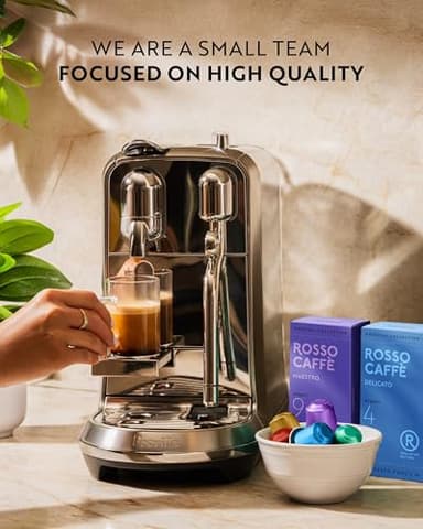 ROSSO CAFFÈ 120 Espresso Coffee Pods for Nespresso Original Machines, Premium Capsules, Variety Value Pack 6 Flavors, Rich Breakfast to Intense Roasts - Image 6