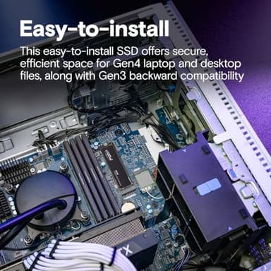 Crucial P310 2TB 2280 PCIe Gen4 3D NAND NVMe M.2 SSD – Up to 7,100 MB/s – Shift up to Gen4, with Acronis Offer, Internal Solid State Drive (PC) – CT2000P310SSD801 - Image 5
