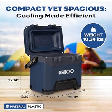 Igloo BMX 25 QT Rugged Blue - Image 3