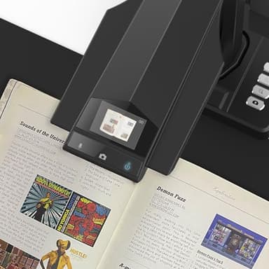 CZUR ET18 Pro Professional Document Scanner, 2nd Gen Auto-Flatten & Deskew Tech, 18MP HD Camera, Capture A3, 186 Languages OCR, Convert to PDF/Searchable PDF/Word/Tiff/Excel, Run On Windows & MacOS - Image 5