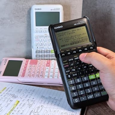 Casio fx-9750GIII Graphing Calculator | Natural Textbook Display | Python Programming | Ideal for Exams, STEM & Advanced Math | White - Image 4