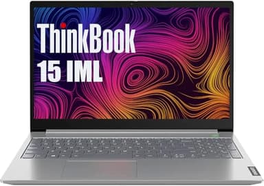 Lenovo ThinkBook 15 IML 15.6 inches FHD Laptop Computer, Intel Core i5-10210U, 16GB DDR4 RAM, 512GB SSD, Fingerprint Reader, Backlit Keyboard, Windows 10 Pro (Renewed) - Image 1