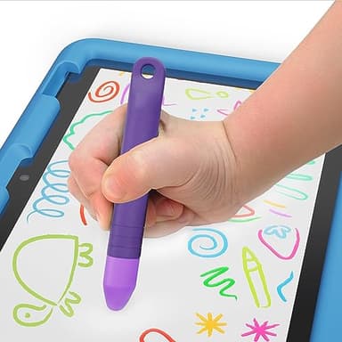 Amazon Fire HD 8 Kids tablet, ages 3-7 (32GB, Grape) + Stylus Bundle - Image 5