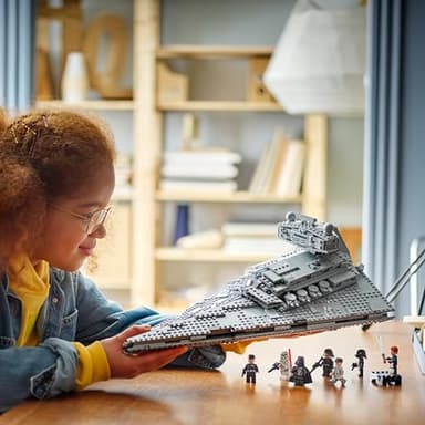 LEGO Star Wars Imperial Star Destroyer Building Toys Set - Build & Display for Boys & Girls, Ages 10+ - Gift for Birthdays - Star Wars Darth Vader & 6 Minifigure Toys - 75394 - Image 5