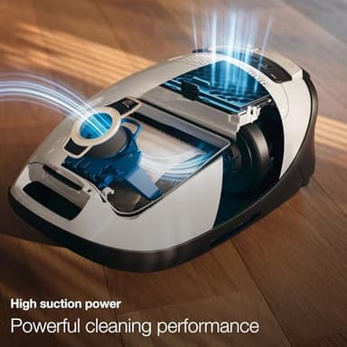 Miele Classic C1 Pure Suction Bagged Canister Vacuum, Graphite Grey - Portable, Household - Image 2