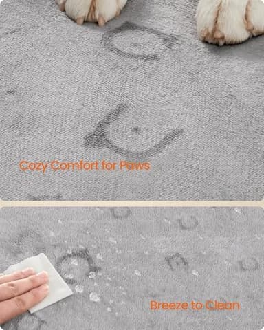 Feandrea Washable Pee Pads for Dogs, 2 Pack, Reusable Dog Pads, 24 x 18 Inches, S, Waterproof Pet Training Pads, Leakproof, Non-Slip, Super Absorbent, for Dogs, Cats, Rabbits, Dove Gray UPTD001G01 - Image 4