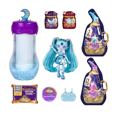 Magic Mixies Pixlings Shimmerverse Series, Create & Mix Magic Potion to Magically Reveal Marena The Ice Mermaid, This Beautiful 6.5" Shimmerverse Pixling Fashion Doll Appears Inside The Potion Bottle - Image 2