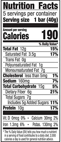 Nature Valley Chewy Granola Bars, Protein, Peanut Butter Dark Chocolate, 5 Bars, 7.1 OZ - Image 5