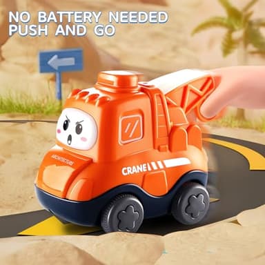 Big Cartoon Truck Car Toys for 1 Year Old Boy with Playmat/Storage Bag|Baby and Toddler Toys 12-18 Months & Age 1-2|1st Birthday for Baby Toys 1 Year Old - Image 3