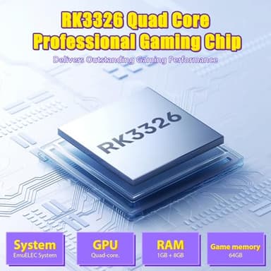 R36T Retro Gaming Console, 3.5'' IPS Screen CRT-Inspired, Handheld Game Console with 18000+ Classic Games Supports WiFi Networked Fighting and OTG, 3500mAh Battery, with Portable Case(Black 64GB) - Image 5