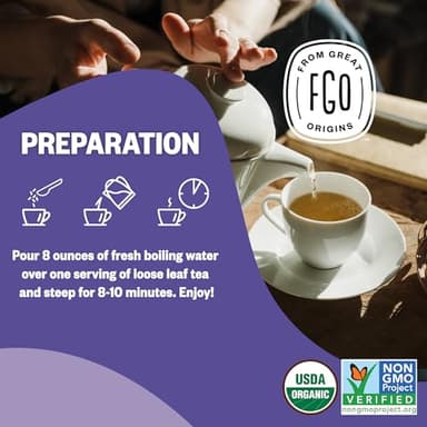 FGO Organic Dried Lavender Flowers, Extra Grade Dried Buds, Imported From France for Culinary or Sachet Bags, 4oz, Packaging May Vary (Pack of 1) - Image 5