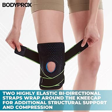 Bodyprox Knee Brace with Side Stabilizers & Patella Gel Pads for Knee Support - Image 3