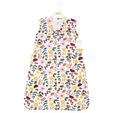 Hudson Baby Unisex Baby Plush Faux Fur Sleeping Bag, Wearable Blanket, Fall Botanical, 18-24 Months - Image 2