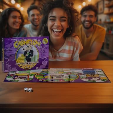 Rich Dad CASHFLOW Board Game, Educational Business & Finance Literacy Game, Ages 14 & Up - Financial Learning Games for Kids, Teens, Adults and Family - Image 5