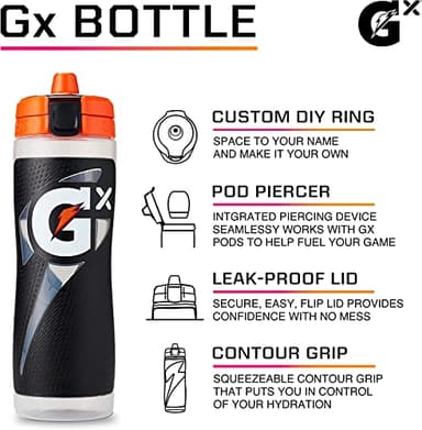 Gatorade Gx, Marble Black, 30 Oz - Image 2