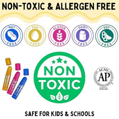 The Pencil Grip Tempera Paint, Art Set, Colors, 30 Count (Pack of 1), Assorted - Image 4