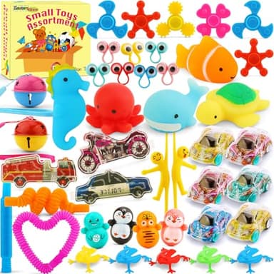 Prize Box Toys for Kids Classroom Rewards, Small Prizes Bulk Items Party Favors for Boys, Pinata Filler Goodie Bag Stuffers, Goodies Mini Claw Machine Toys Refill - Image 1