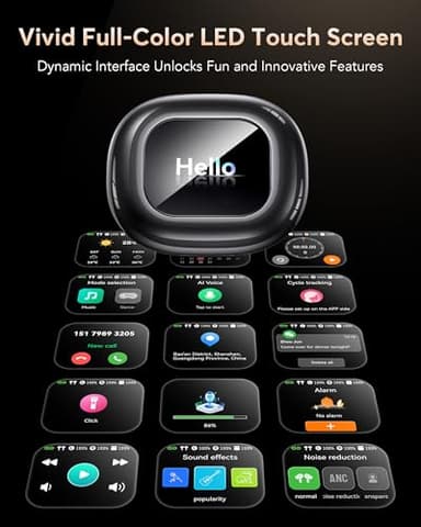 EUQQ Ultra Open-Ear-Headphones Wireless Bluetooth - Ergonomic Pro Bone Conduction Earbuds with Soft, Airy Silicone Design, Over-The-Ear Earbuds for Running, Sports, Fitness and Workouts, Charcoal - Image 4