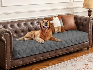 Ameritex Waterproof Dog Bed Cover Pet Blanket with Anti-Slip Back for Furniture Bed Couch Sofa - Image 1