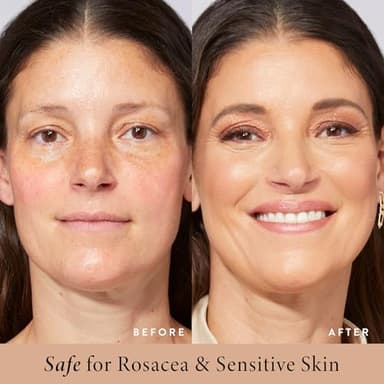 LAURA GELLER NEW YORK Quench-n-Tint Hydrating Foundation - Light/Medium - Sheer to Light Buildable Coverage - Natural Glow Finish - Lightweight Formula with Hyaluronic Acid - Image 2