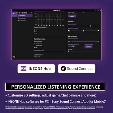 Sony INZONE Buds Wireless Gaming Earbuds, Perfect for PlayStation® 5, for PC/PS5/Switch/Mobile, 48Hr Battery with Case, Noise Canceling, 360 Spatial Sound, 2.4GHz USB-C Dongle, WF-G700N White - Image 10