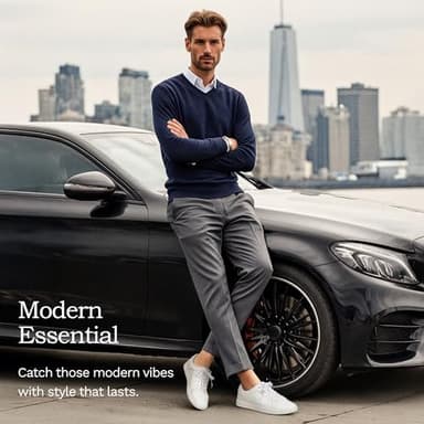 Bruno Marc Men's Casual Dress Sneakers Fashion Oxfords Skate Shoes for Men,Size 12,White,SBFS211M - Image 7