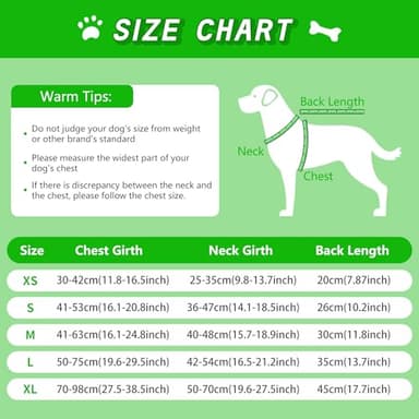 Petglad Dog Life Jacket with 4ft Leash, Reflective Pet Life Vest with Zipper and Handle for Swimming Boating, Adjustable High Buoyancy Floatation Swim Vest for Small Medium Large Dogs - Green, L - Image 6