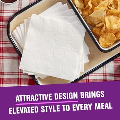 Vanity Fair Extra Absorbent Premium Paper Napkins, 960 Count, Disposable Napkins Made Soft and Strong for Messy Meals and Everyday Use - Image 7