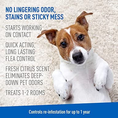 ADAMS Plus Carpet Powder, Kills Fleas and Ticks On Contact, Kills All Stages of the Flea Life Cycle, 30 Day Protection, Freshens and Deodorizes, Treats Up to 400 Sq Ft, 1LB - Image 5