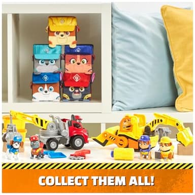 Rubble & Crew Stuffed Animals, Mix, 4-Inch Cube-Shaped Plush Toy for Kids Ages 3 and Up - Image 5