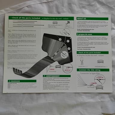 Simxkai 3 Pack Kites-Rainbow Delta Kite, Red Octopus, Blue Butterfly, Easy to Fly for Kids & Adults - Image 9