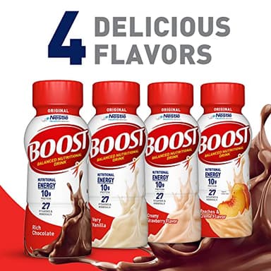 BOOST Original Ready to Drink Nutritional Drinks, Rich Chocolate, 8 Fl Oz Bottles (Pack of 24) - Image 8