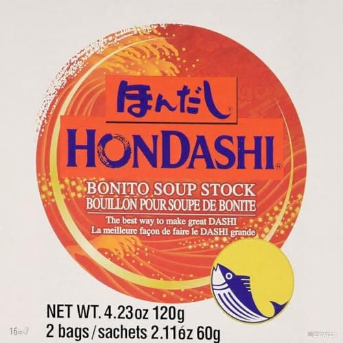 Japanese Dashi Powder for Miso Soup - Premium Umami Flavor for Oden Soup, Seafood Dashi Stock, Ramen & Hot Pot, 4.23 oz (120g)