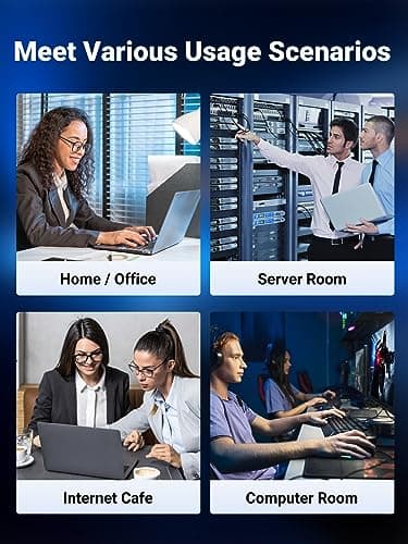 UGREEN Cat 8 Ethernet Cable 25FT, High Speed Braided 40Gbps 2000Mhz Network Cord Cat8 RJ45 Shielded Indoor Heavy Duty LAN Cables Compatible for Gaming PC PS5 PS4 PS3 Xbox Modem Router 25FT - Image 7