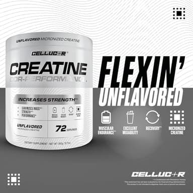Cellucor Cor-Performance Creatine Monohydrate for Strength and Muscle Growth, 72 Servings - Image 5