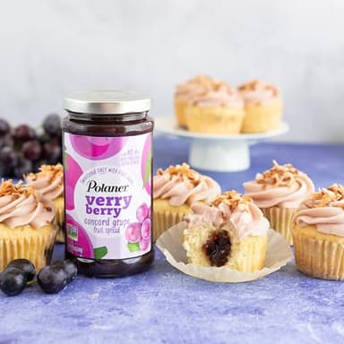 Polaner Verry Berry Fruit Spread, Concord Grape, 15.25 Ounce - Image 6