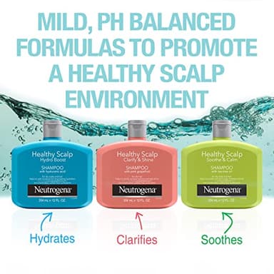 Neutrogena Exfoliating Healthy Scalp Clarify & Shine Conditioner for Oily Hair and Scalp, Anti-Residue Conditioner with Pink Grapefruit, Paraben & Phthalate-Free, Color-Safe, 12oz - Image 10