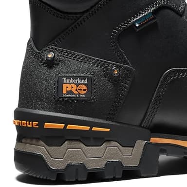 Timberland PRO Men's Boondock 6 Inch Composite Safety Toe Waterproof Industrial Work Boot, Black-2024 New, 9.5 Wide - Image 3