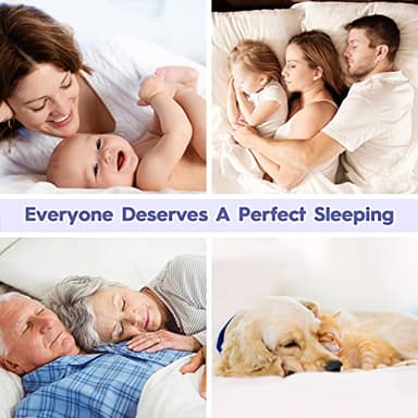 ABENE Queen Size Mattress Topper for Back Pain Relief, Extra Thick Mattress Pad Pillowtop, Soft Plush Mattress Cover Bed Topper with Deep Pocket, Overfilled Down Alternative Filling, White - Image 8