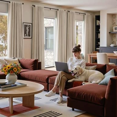 Lazzzy Velvet Curtains Beige Thermal Insulated Curtains 108 inch Extra Long for Bedroom Living Room Darkening Noise Reducing Soft Luxury Window Treatments Grommet Drapes 2 Panels Beige - Image 4